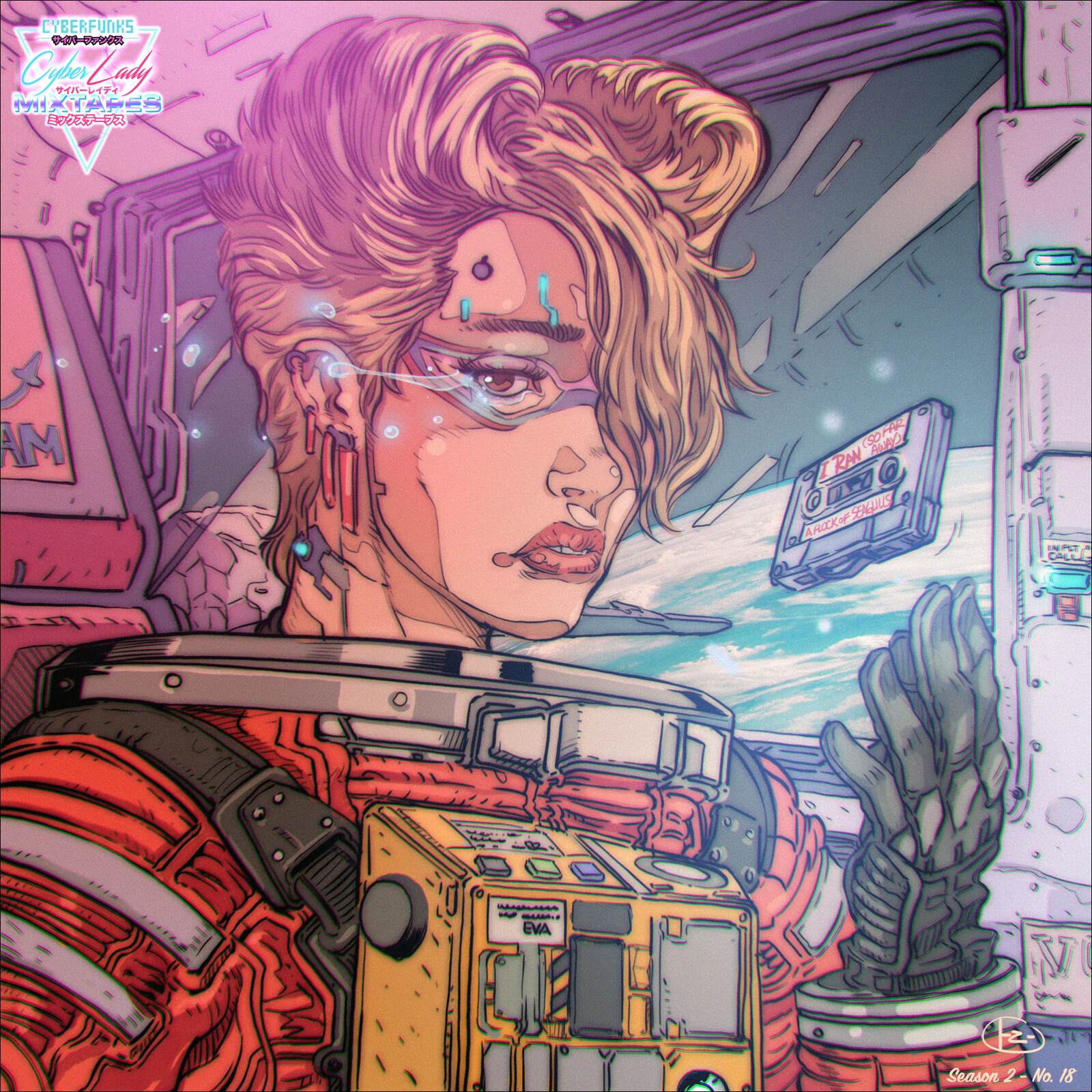 Cyberfunks - CyberLady Mixtape No.18