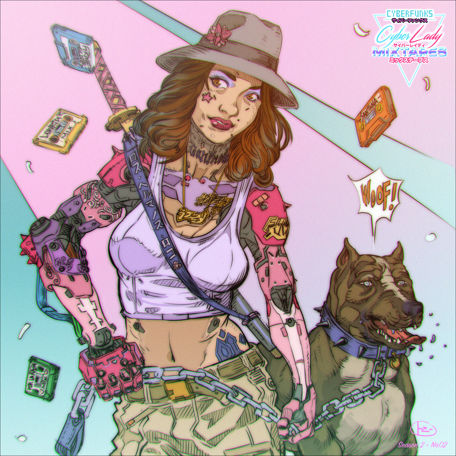 Cyberfunks - CyberLady Mixtape No.02
