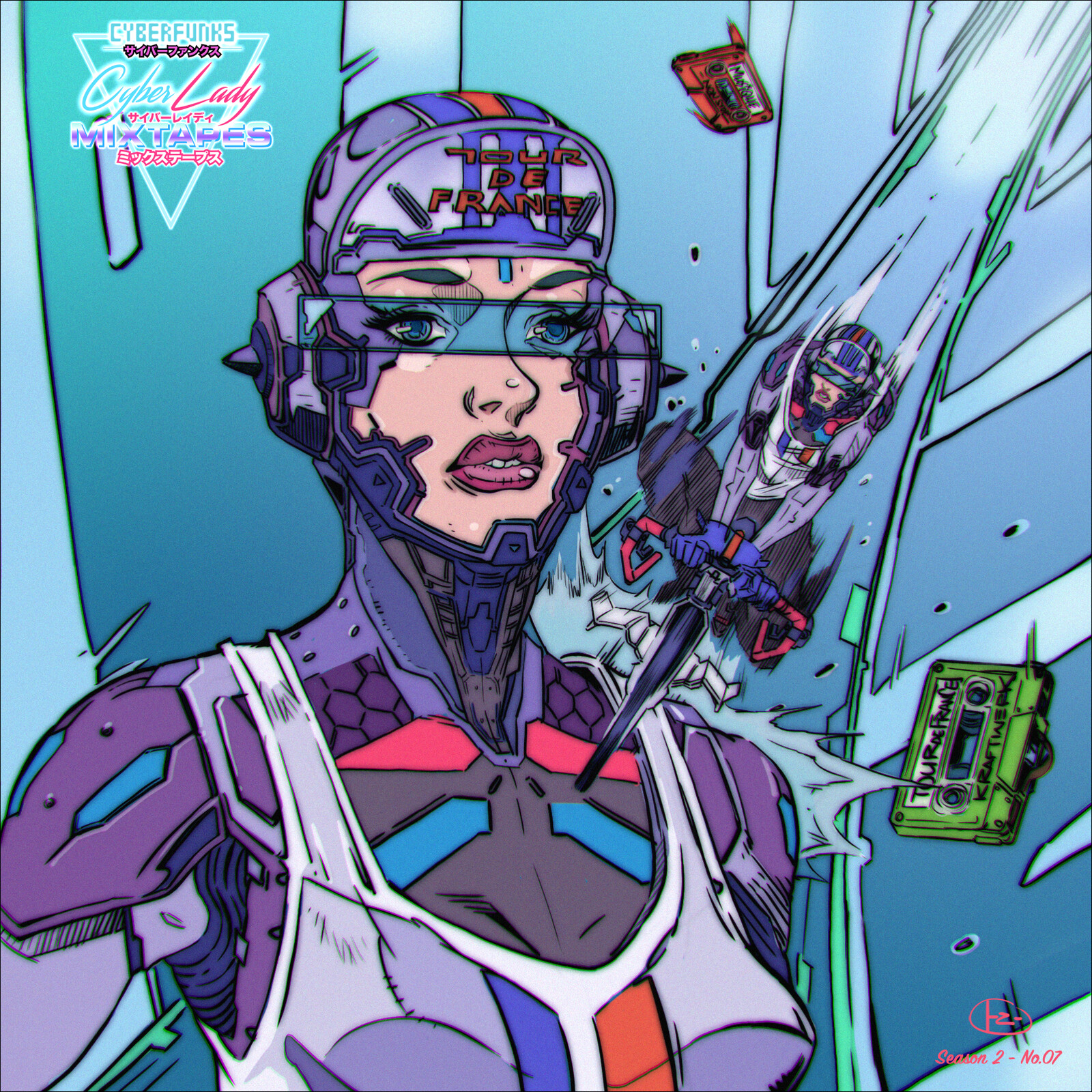 Cyberfunks - CyberLady Mixtape No.07