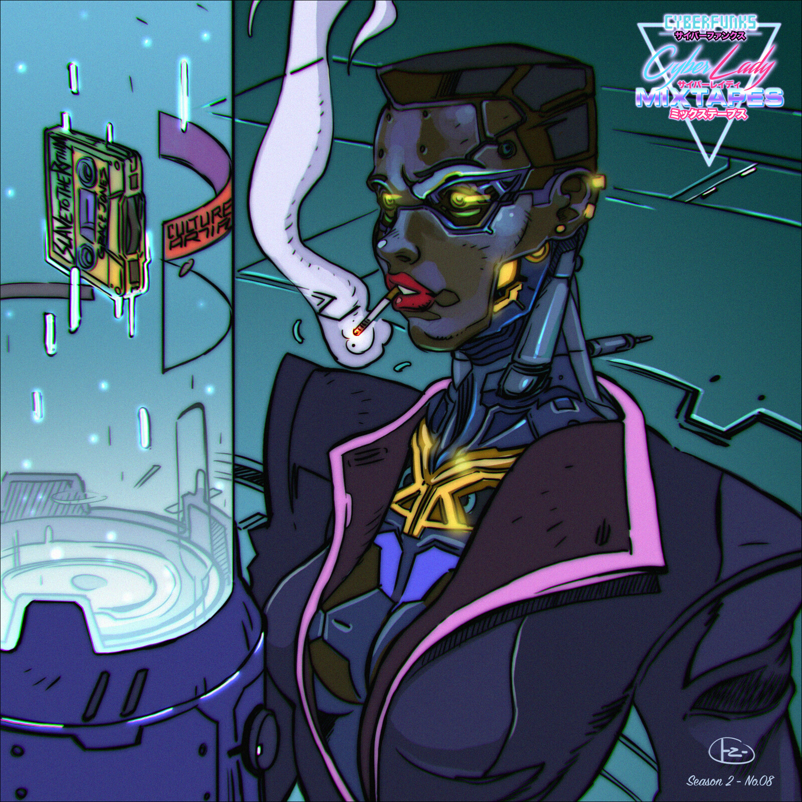 Cyberfunks - CyberLady Mixtape No.8