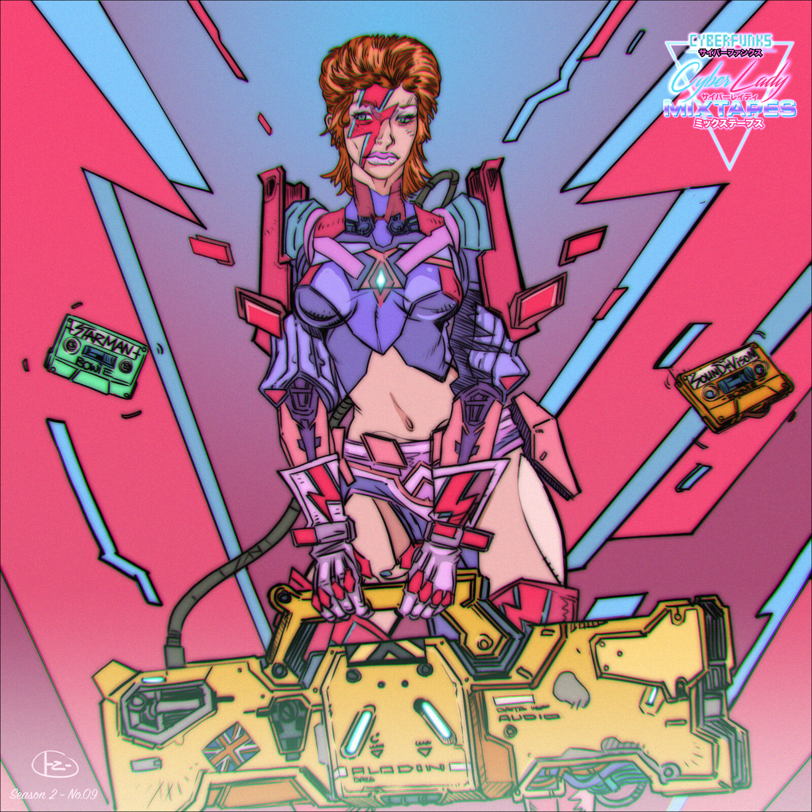 Cyberfunks - CyberLady Mixtape No.9