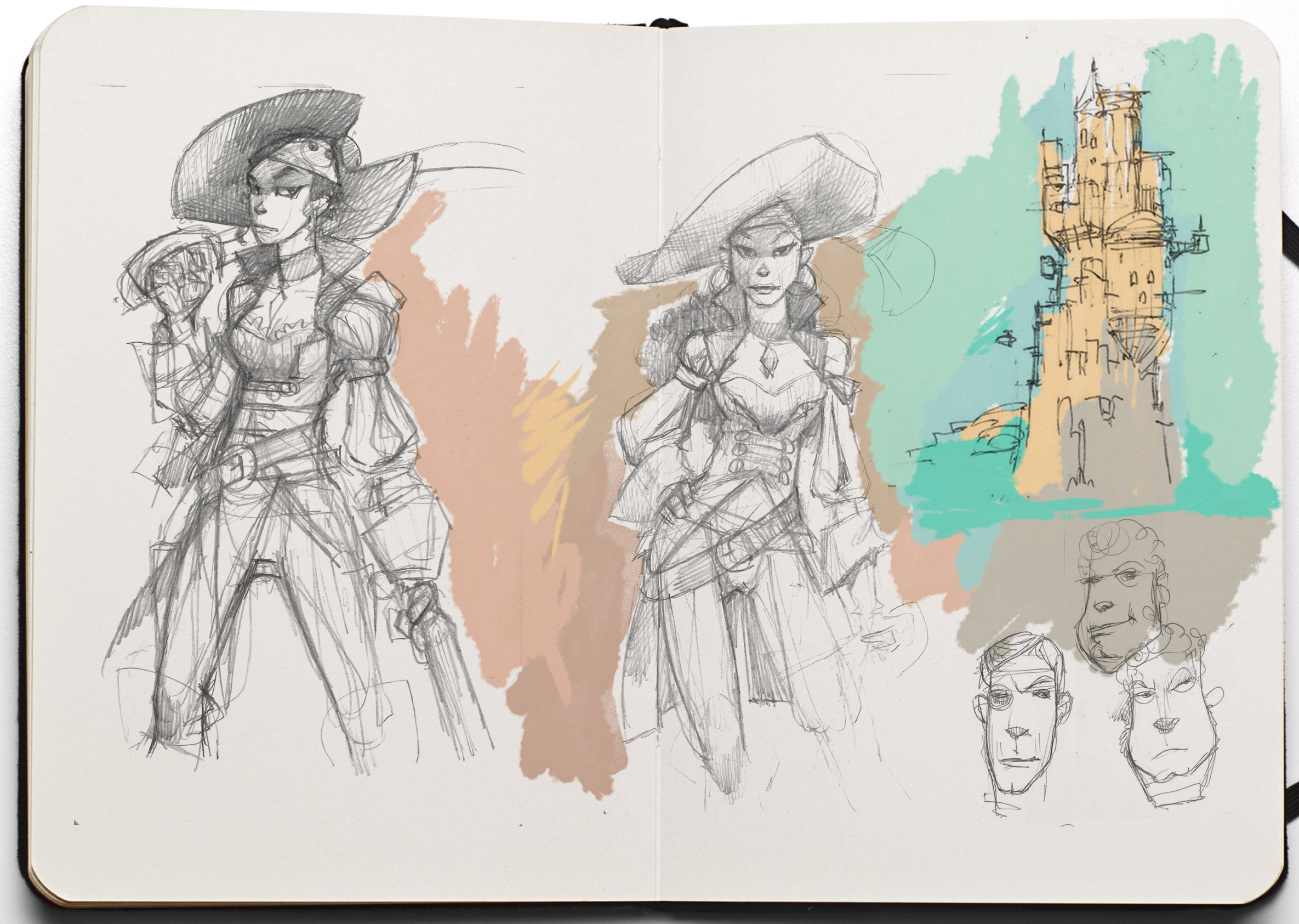 sketchbook 2 PIRATE