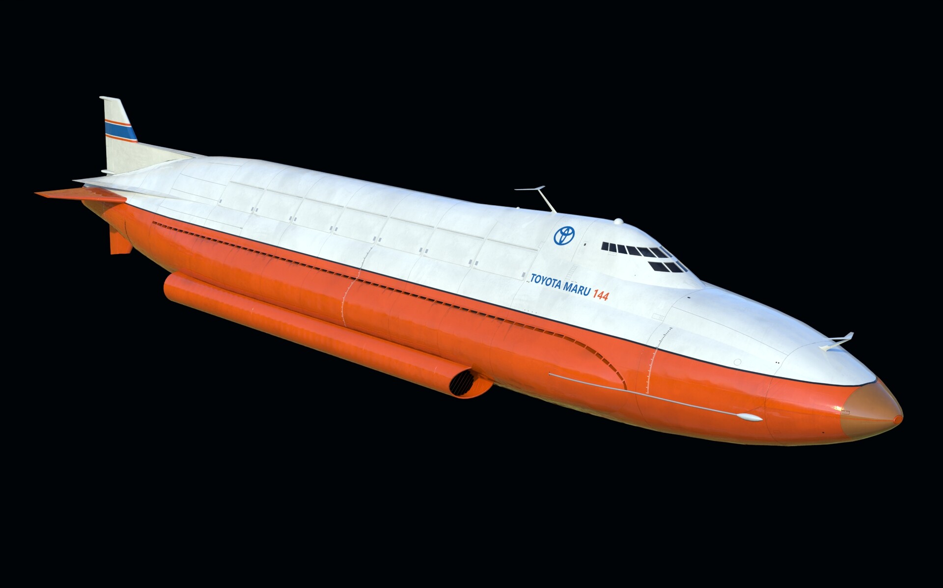Tim Samedov MHD DrivePowered cargo Submarine 3D mode