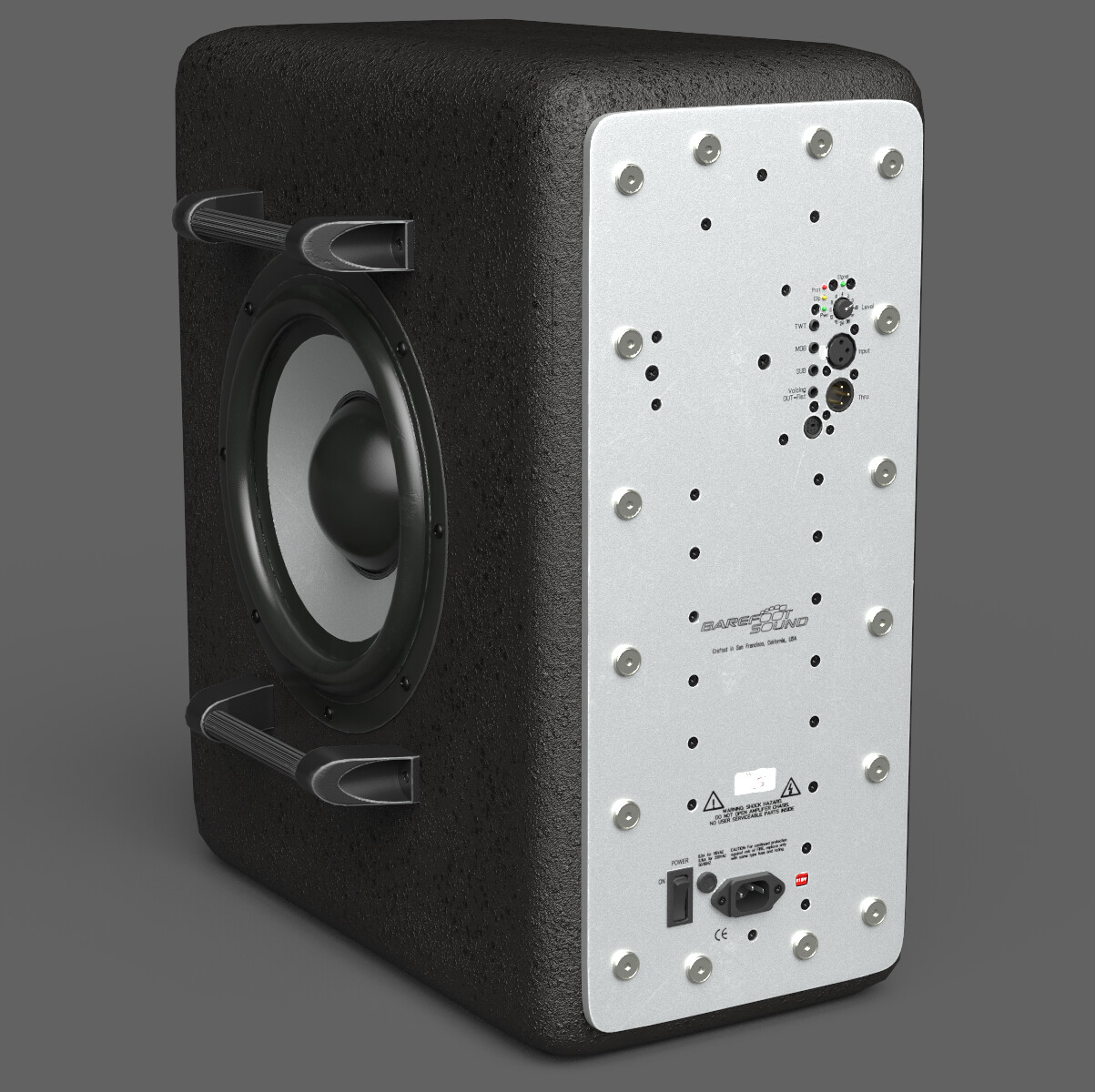 Barefoot Speaker RearView