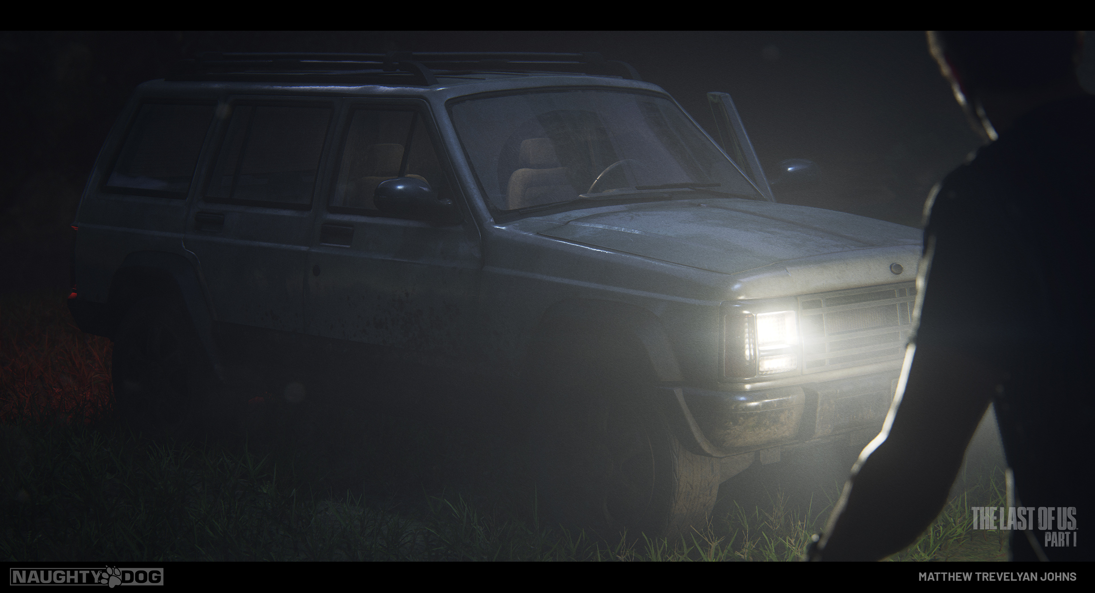 Tommy's SUV was rebuilt from the ground up for The Last of Us: Part I. I had a blast working closely with Technical Artist, Alex Rivera. We relied on our excellent outsource partners for most of the modeling and I handled the full texture and shader pass