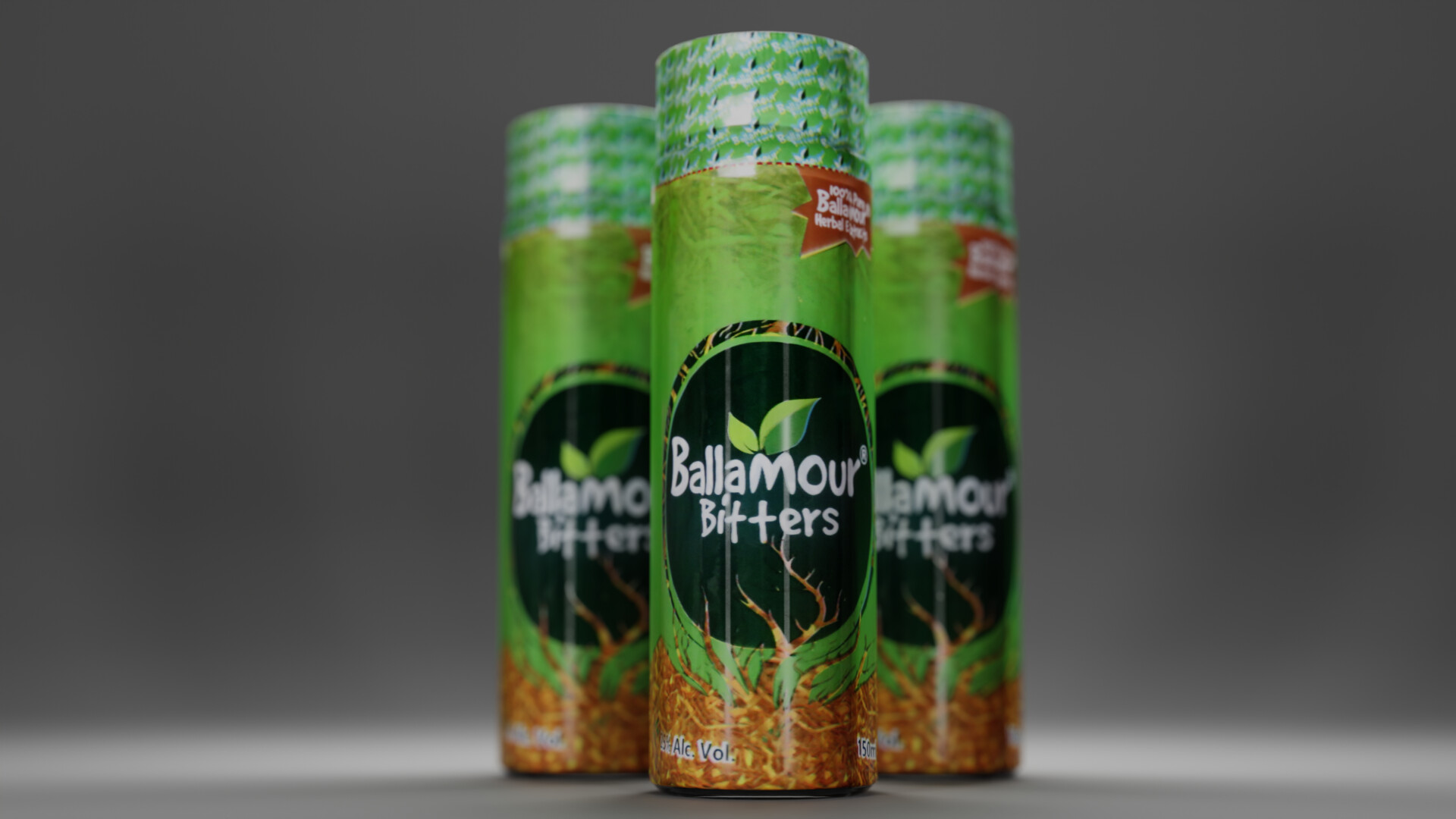 ArtStation Ballamour Bitters Product Visualization
