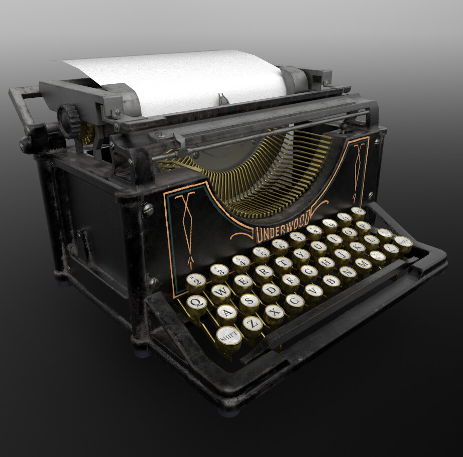 ArtStation Underwood Typewriter
