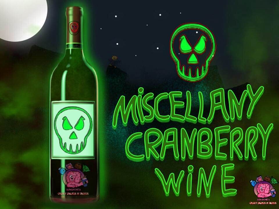 Lexi the super sidekick miscellany cranberry wine
