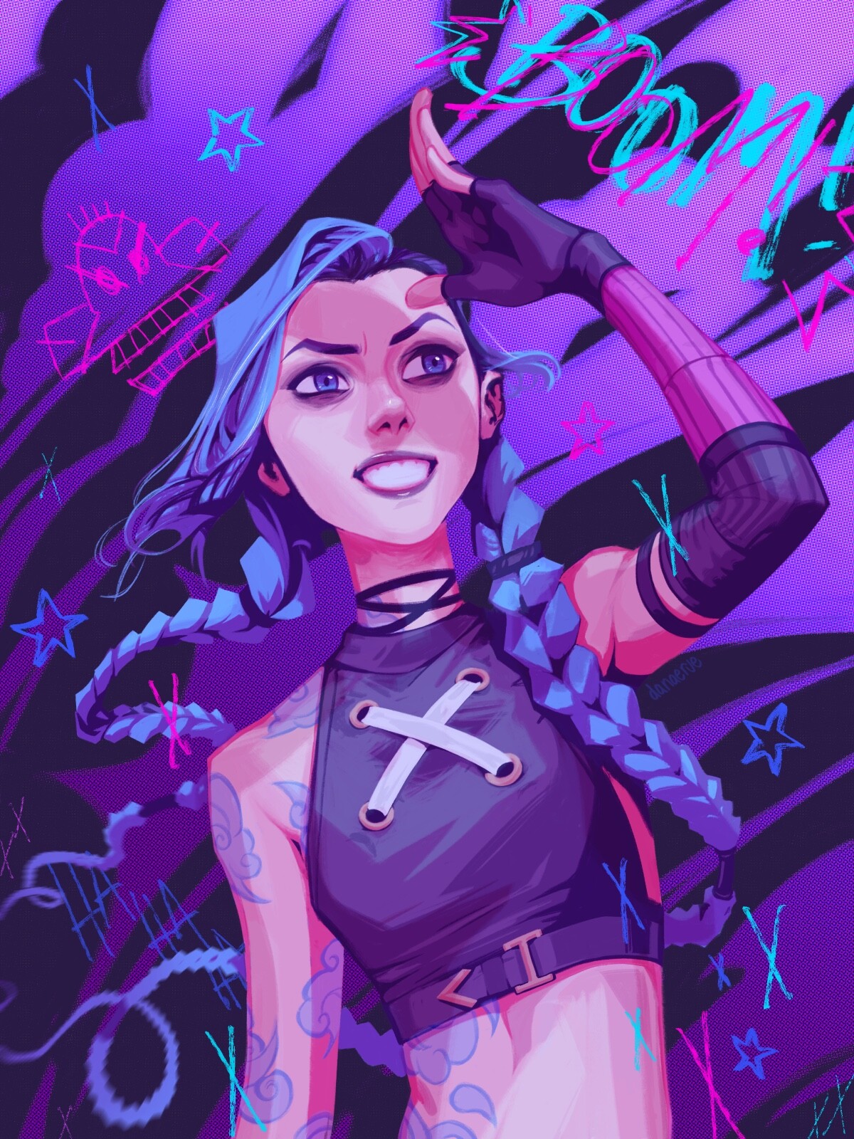 ArtStation Jinx fanart