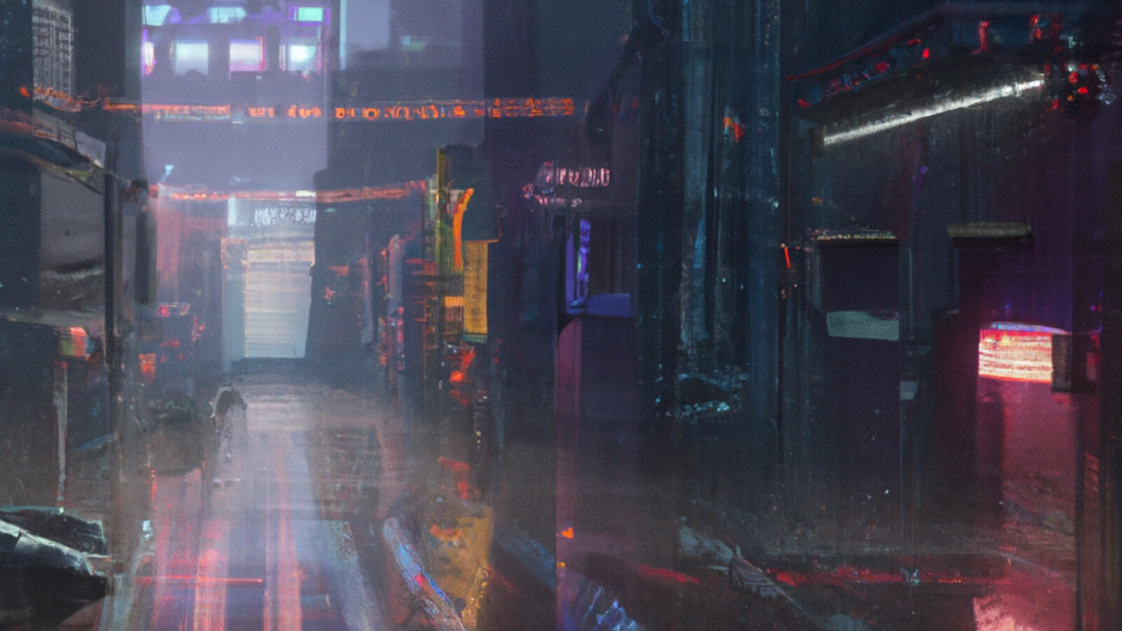 ArtStation - Cyberpunk Street 002