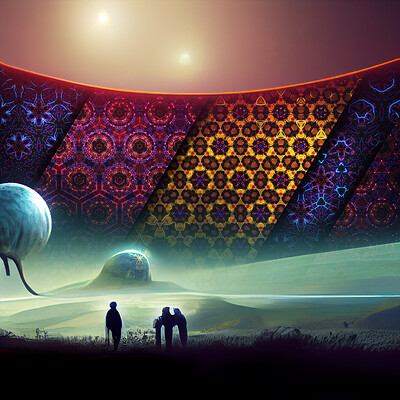 Natural warp ai collabs memories of distant worlds 005 gaia