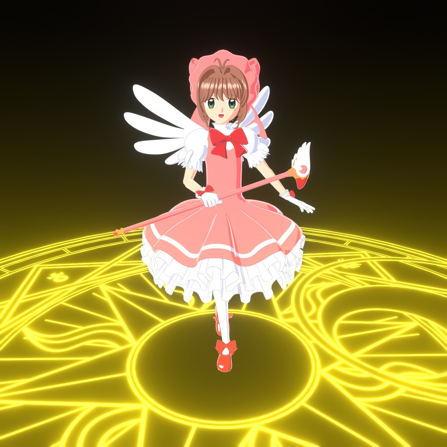 ArtStation - CARD CAPTOR SAKURA - GAME MOCKUP