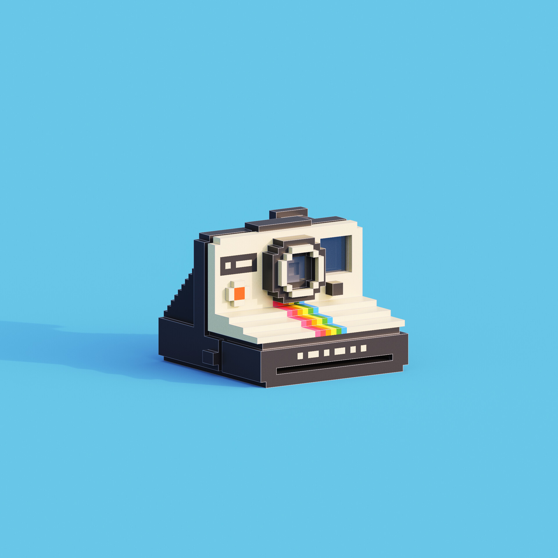 ArtStation - Polaroid camera
