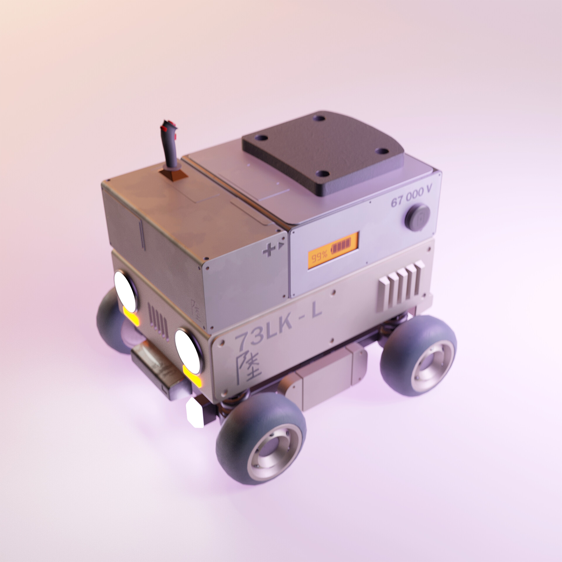 Self Driving Robby Robot Delivery XTREM BOTS Interactive Robot