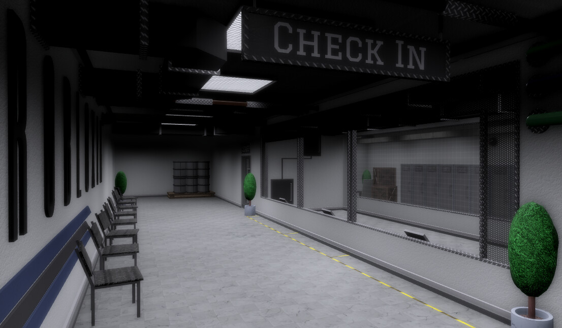 ArtStation Lab Entrance design