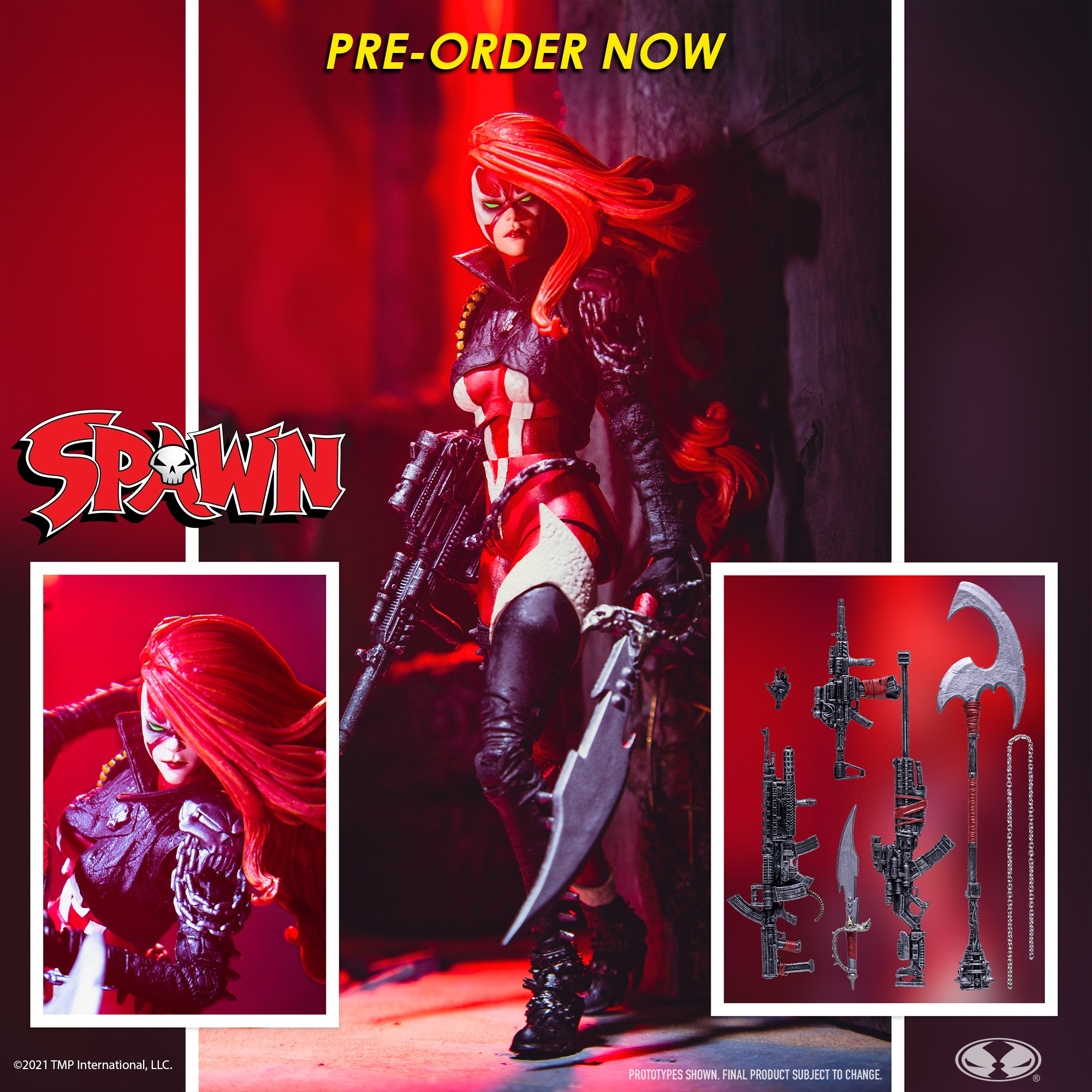 Spawn - She Spawn - I helped with articulation engineering