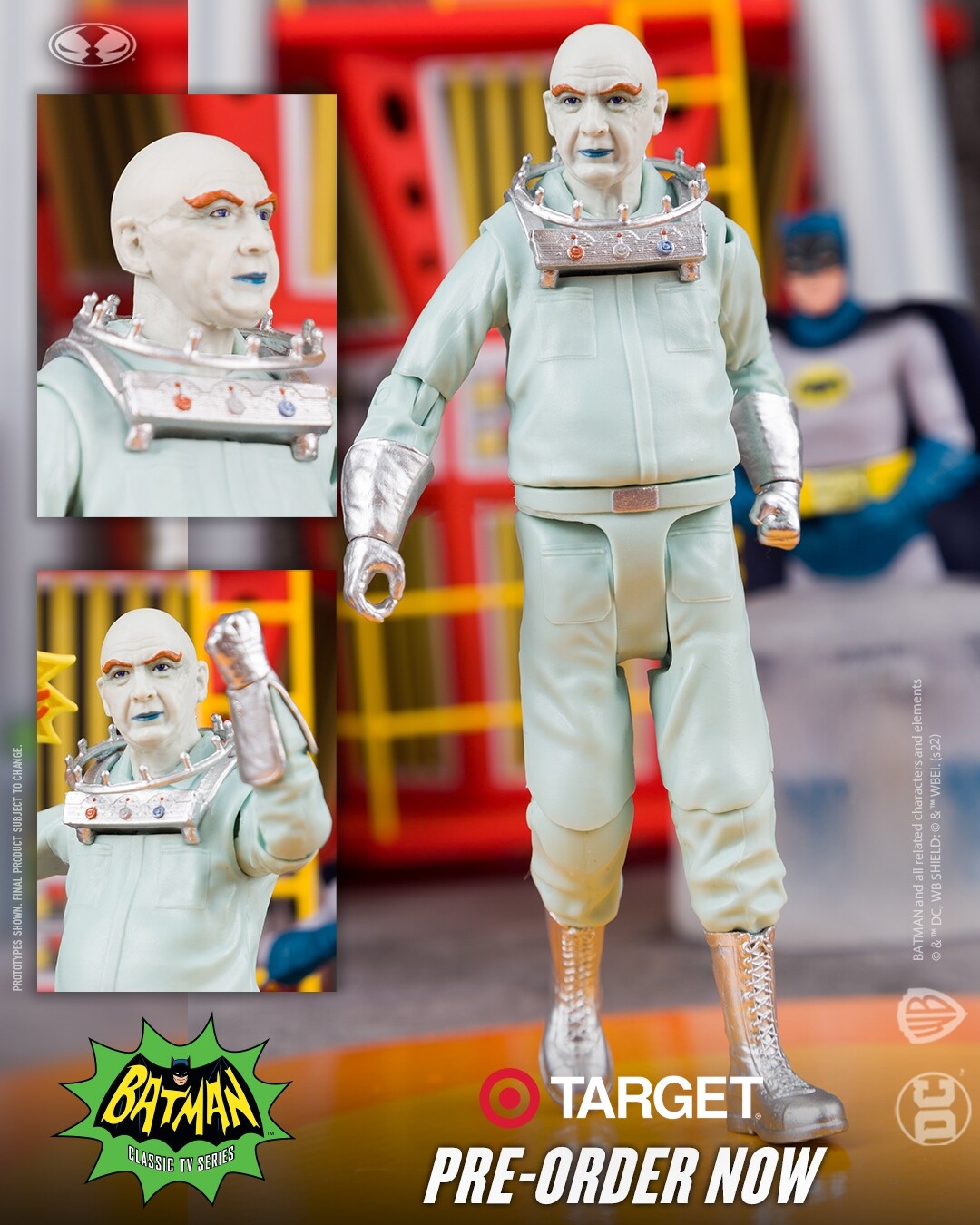 Batman 66 Mr Freeze - I helped with articulation engineering