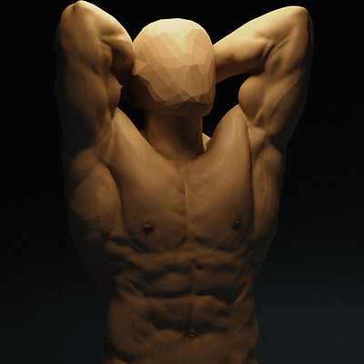 Anatomy Study - Timelapse [Zbrush]
