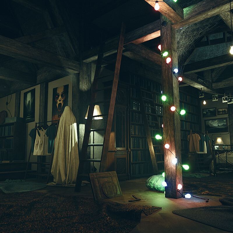 Horror Bedroom - Unreal Engine 5