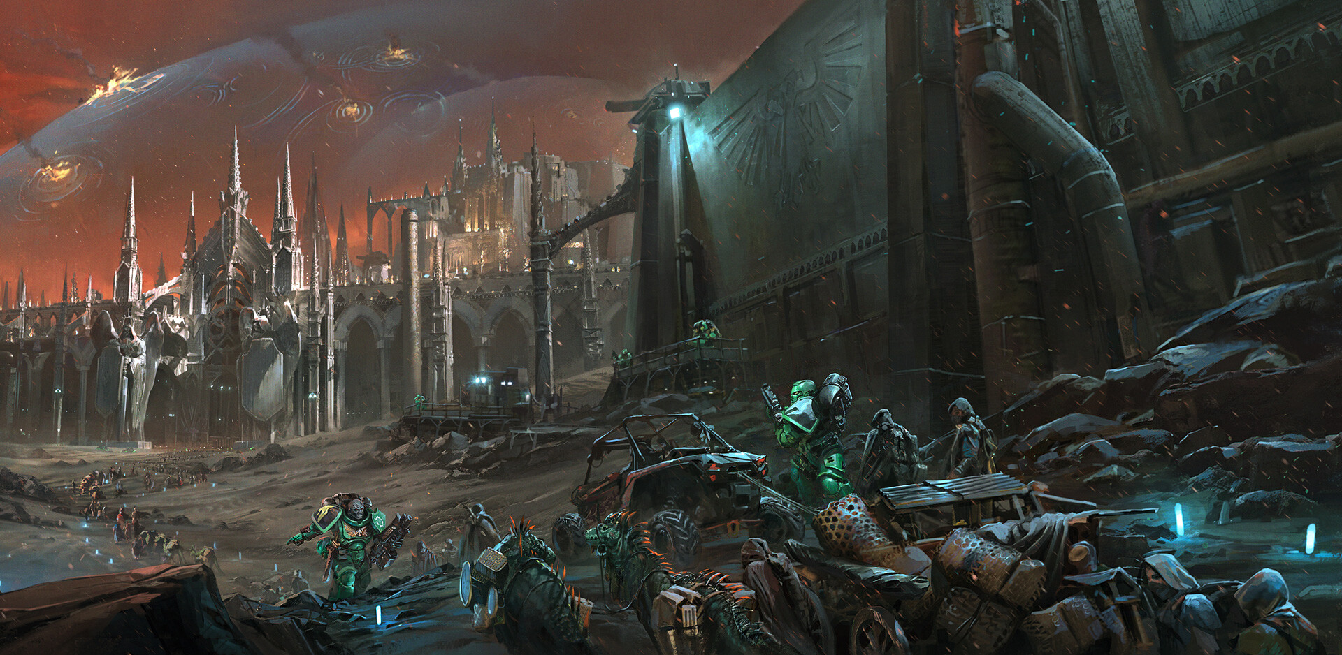 ArtStation - First Founding Warhammer 40k - Nocturne