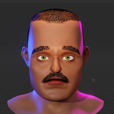 Head Sculpting using ZBrush and Blender
