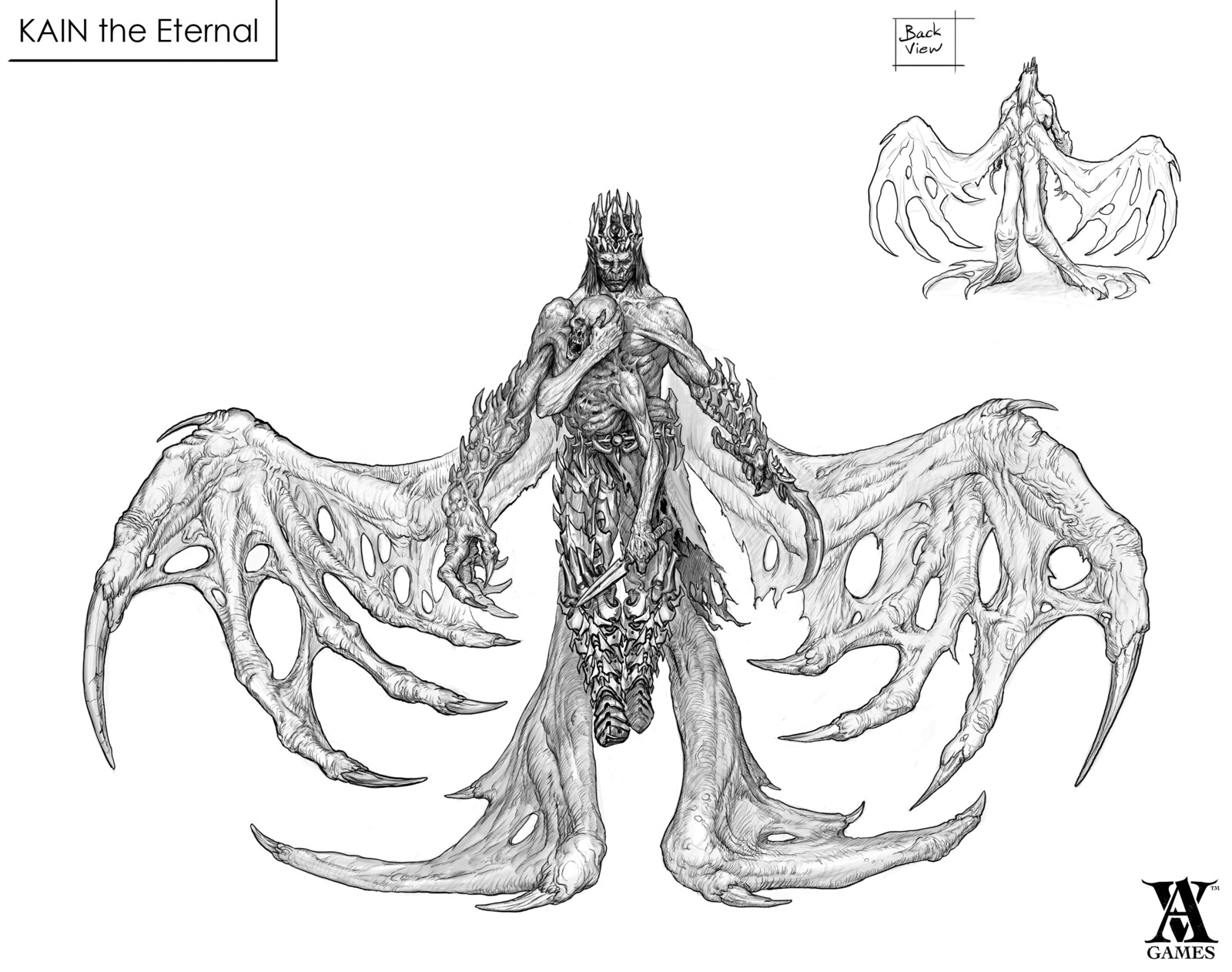 KAIN the Eternal character concept