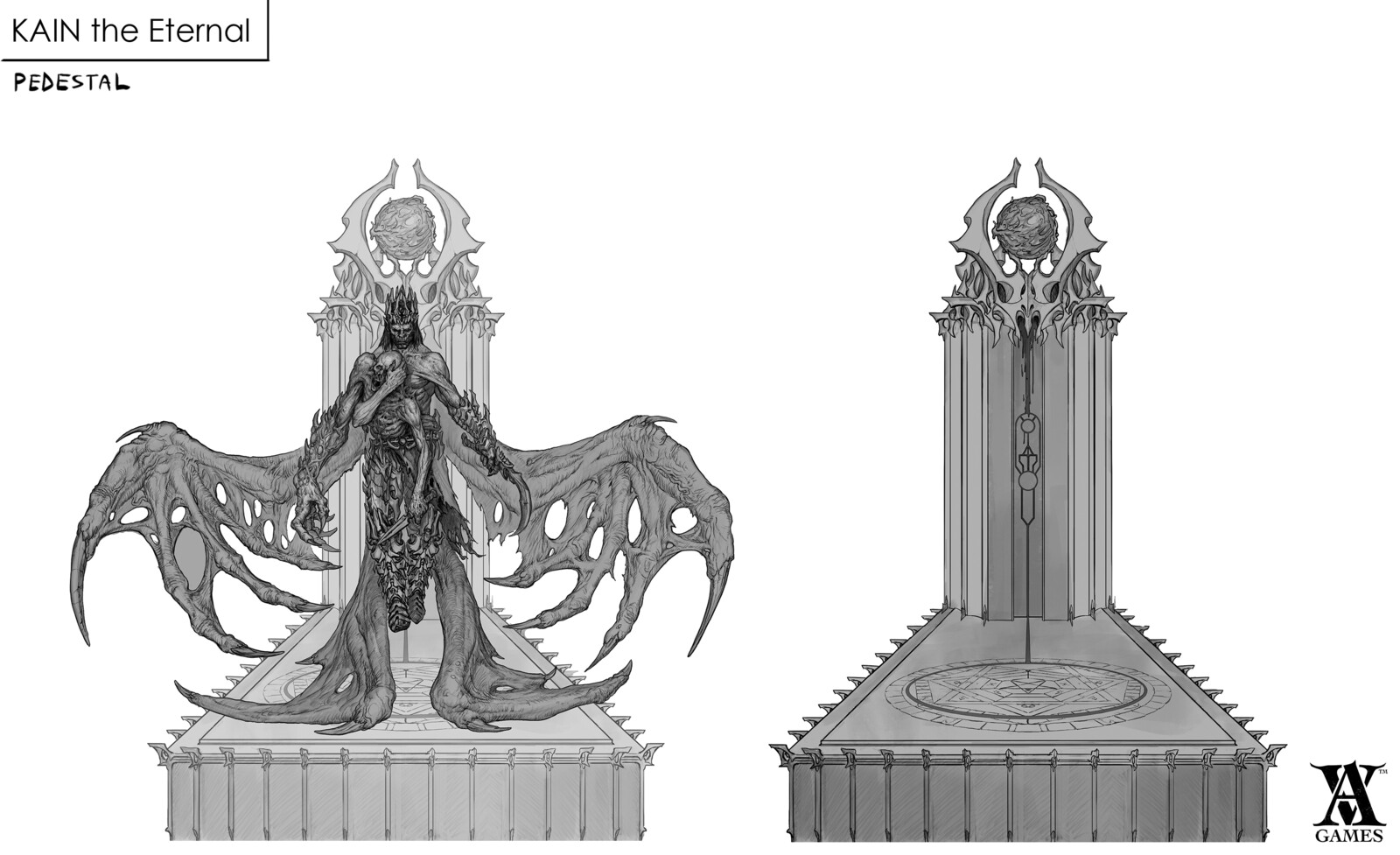 KAIN the Eternal Pedestal/altar concept