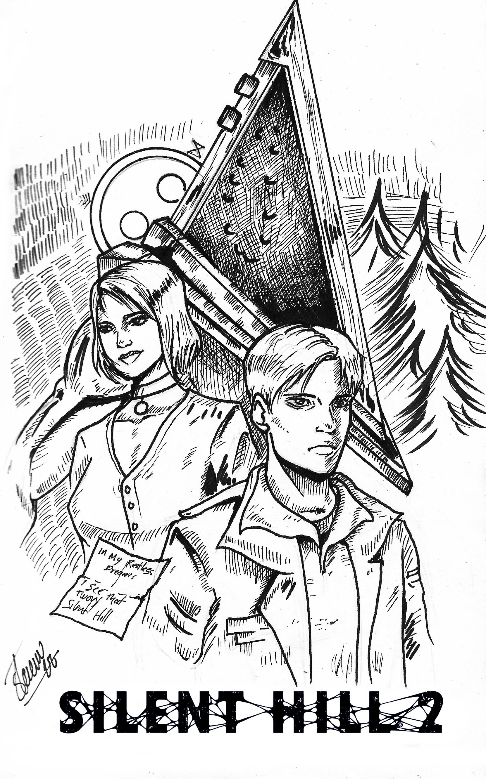 ArtStation Silent Hill 2