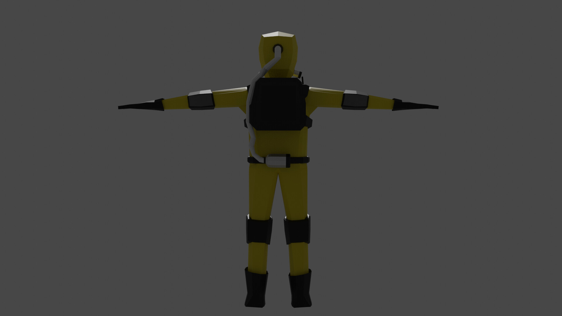 Hazmat Suit (Low Poly)