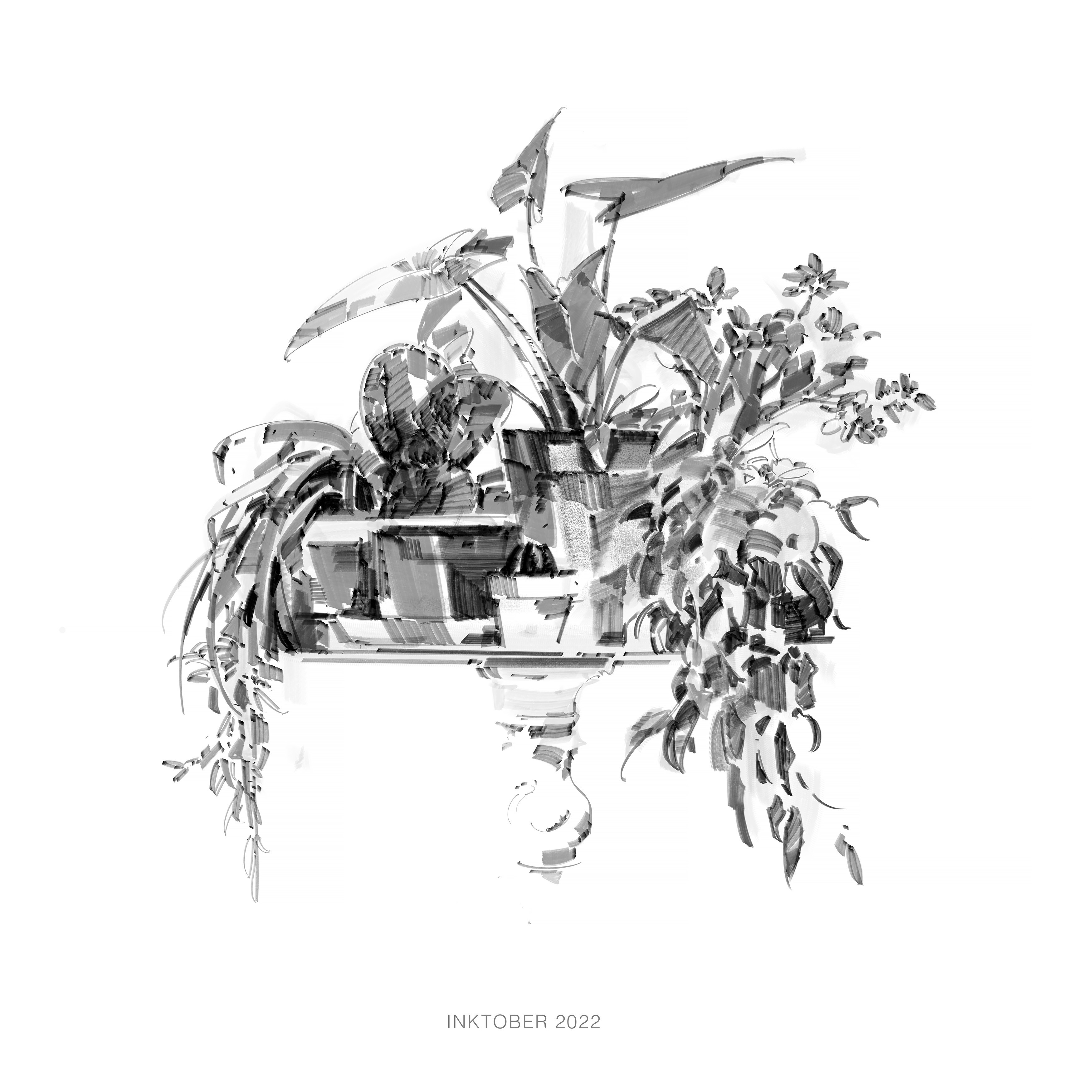 potted plants
