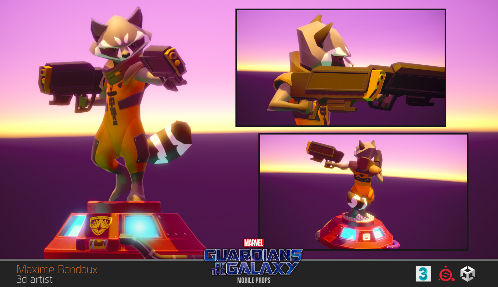 Rocket Raccoon | Mobile version