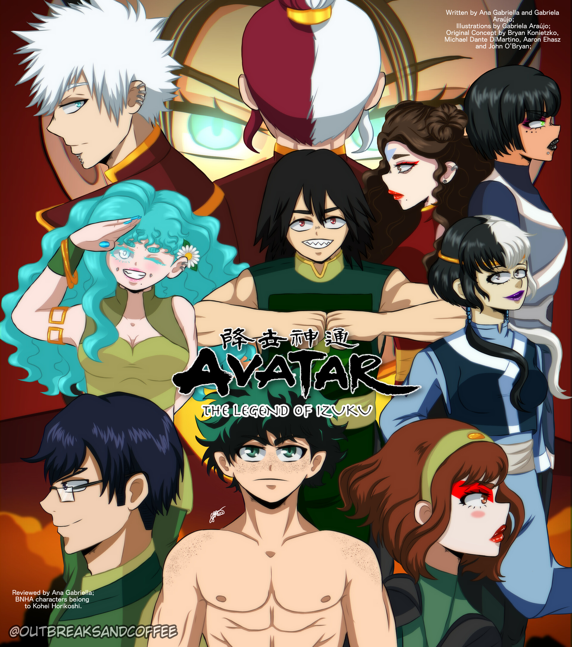 ArtStation - Avatar, The Legend of Izuku