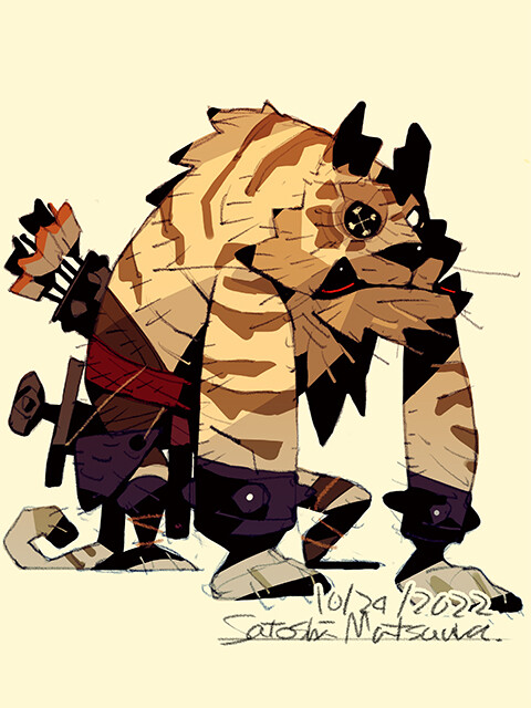 ArtStation - Tiger Bandit