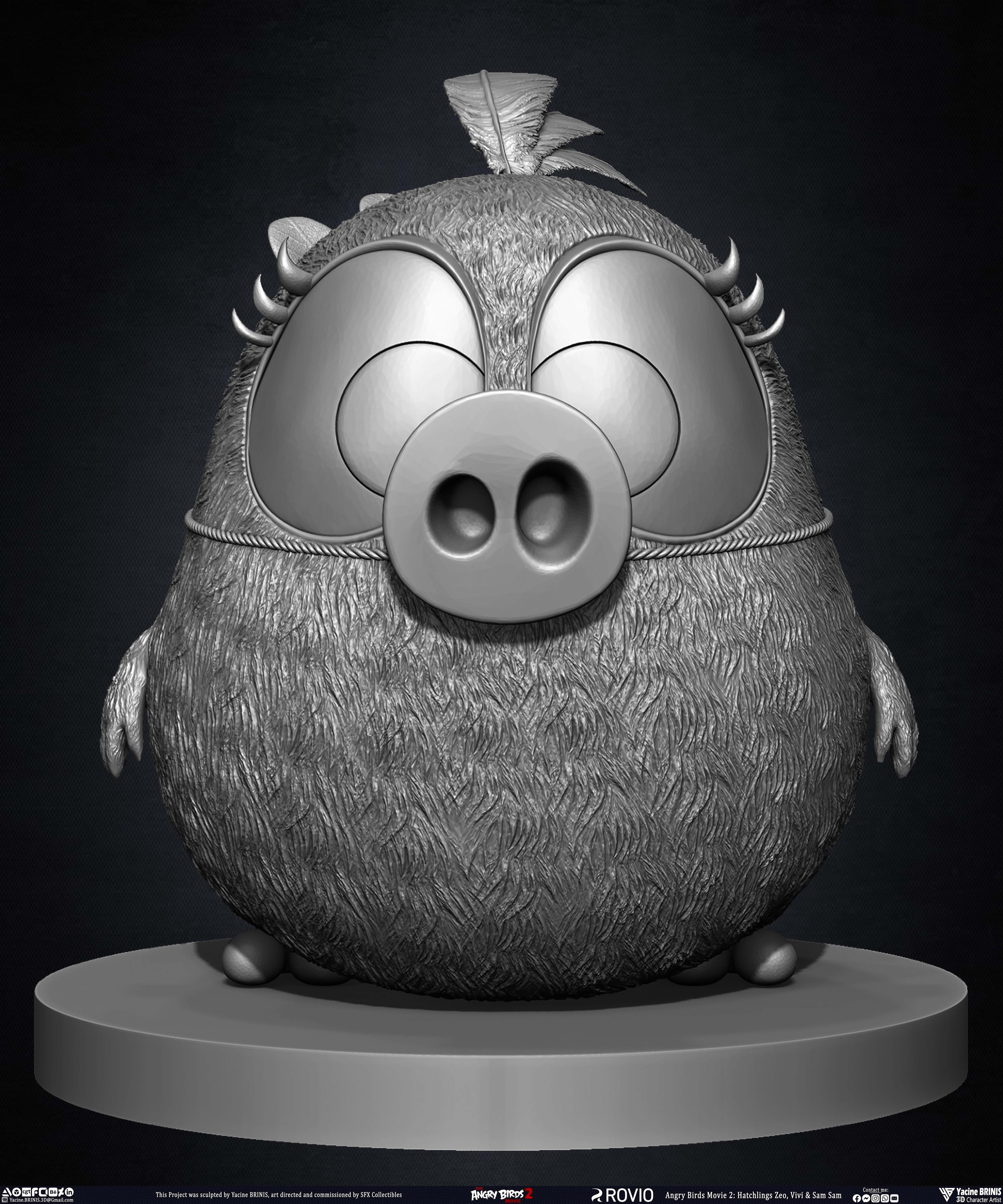 Angry Birds Movie 2 Rovio Entertainment Sculpted by Yacine BRINIS 050 Hatchlings Zoe