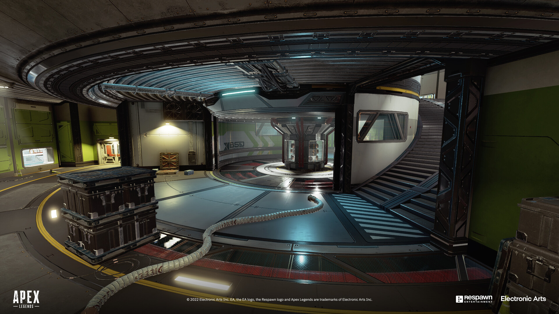 ArtStation - Apex Legends: Eclipse - Broken Moon - Terraformer Interiors