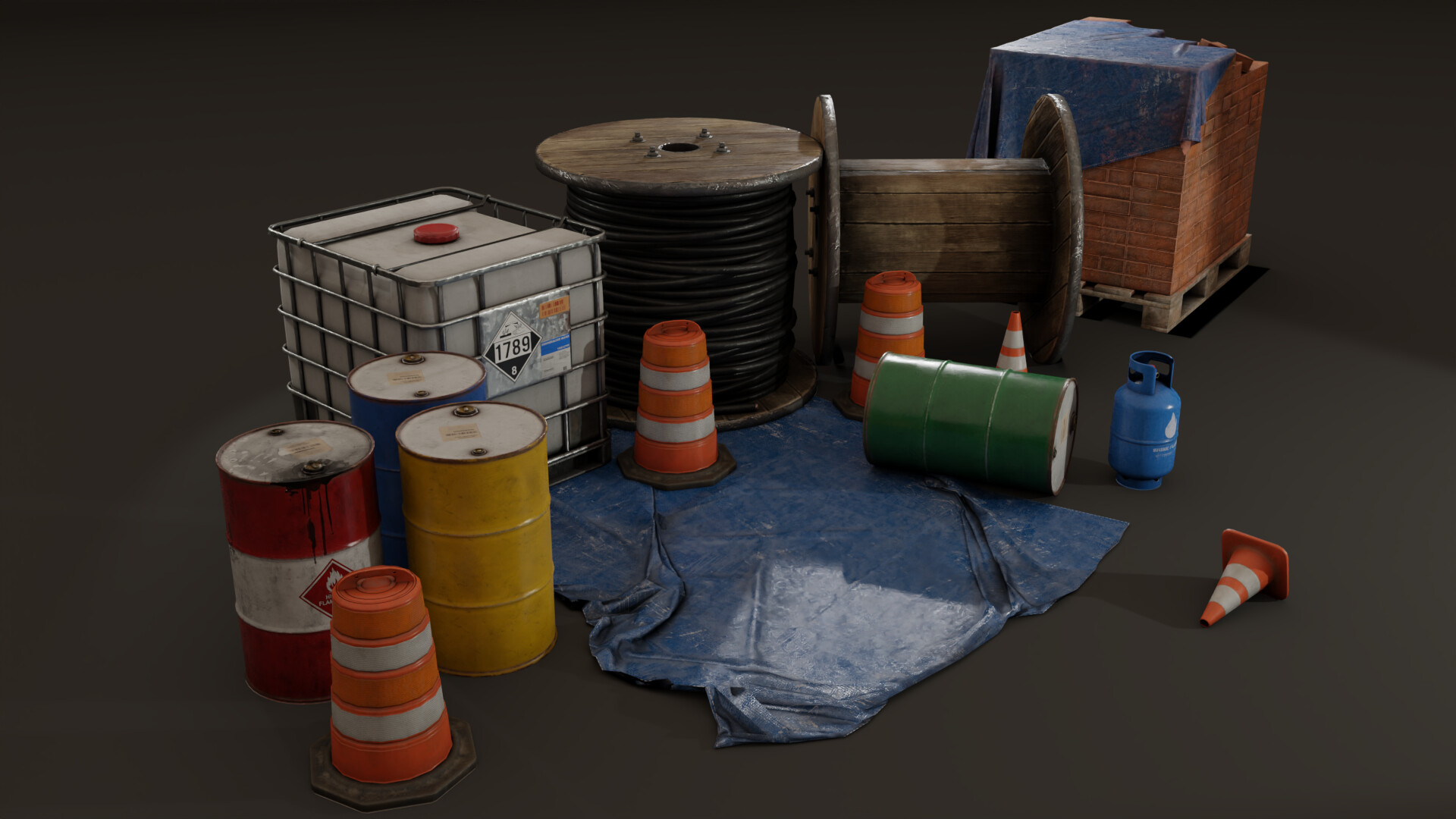 ArtStation Industrial Props