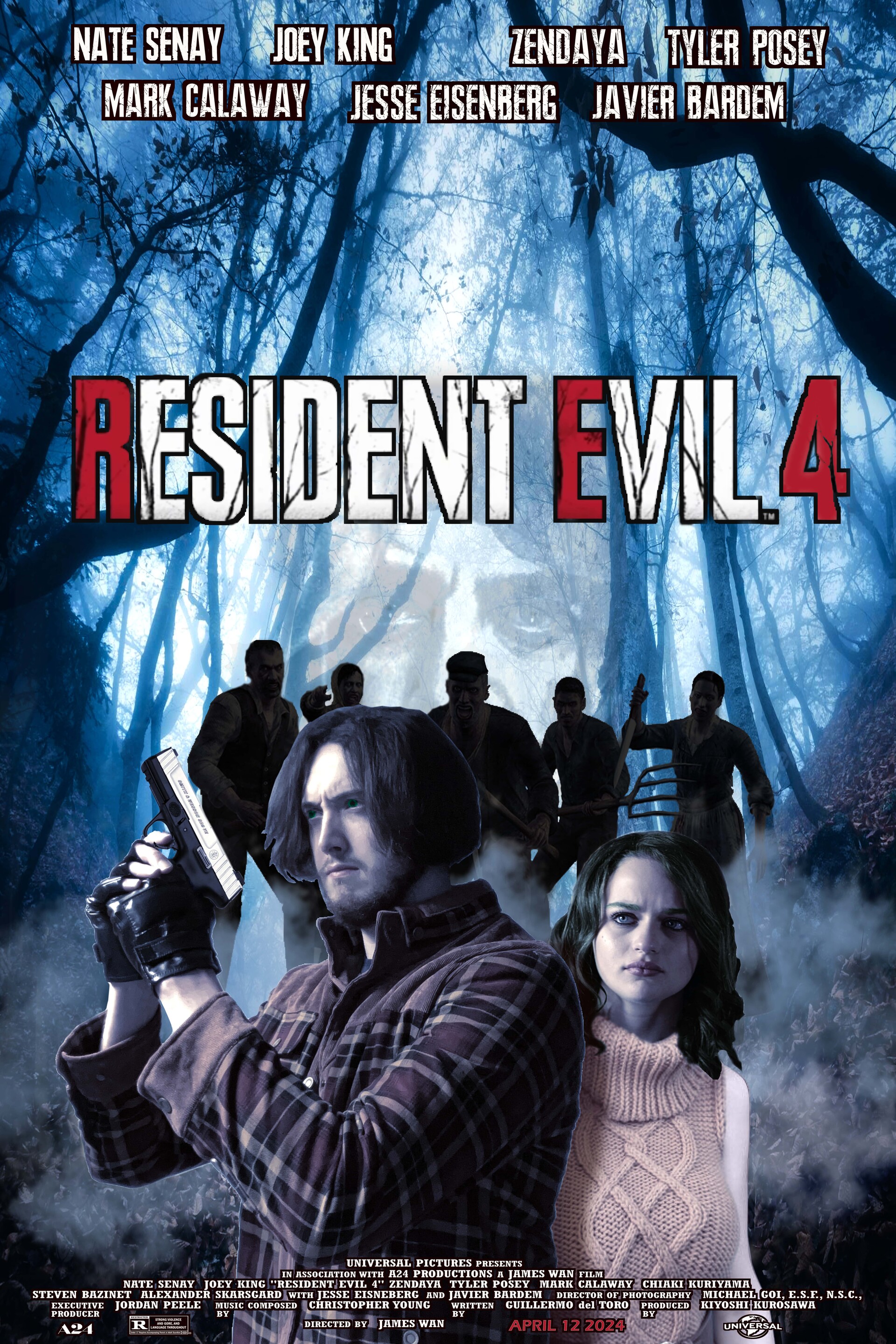 ArtStation Resident Evil 4 Movie Poster (2025)
