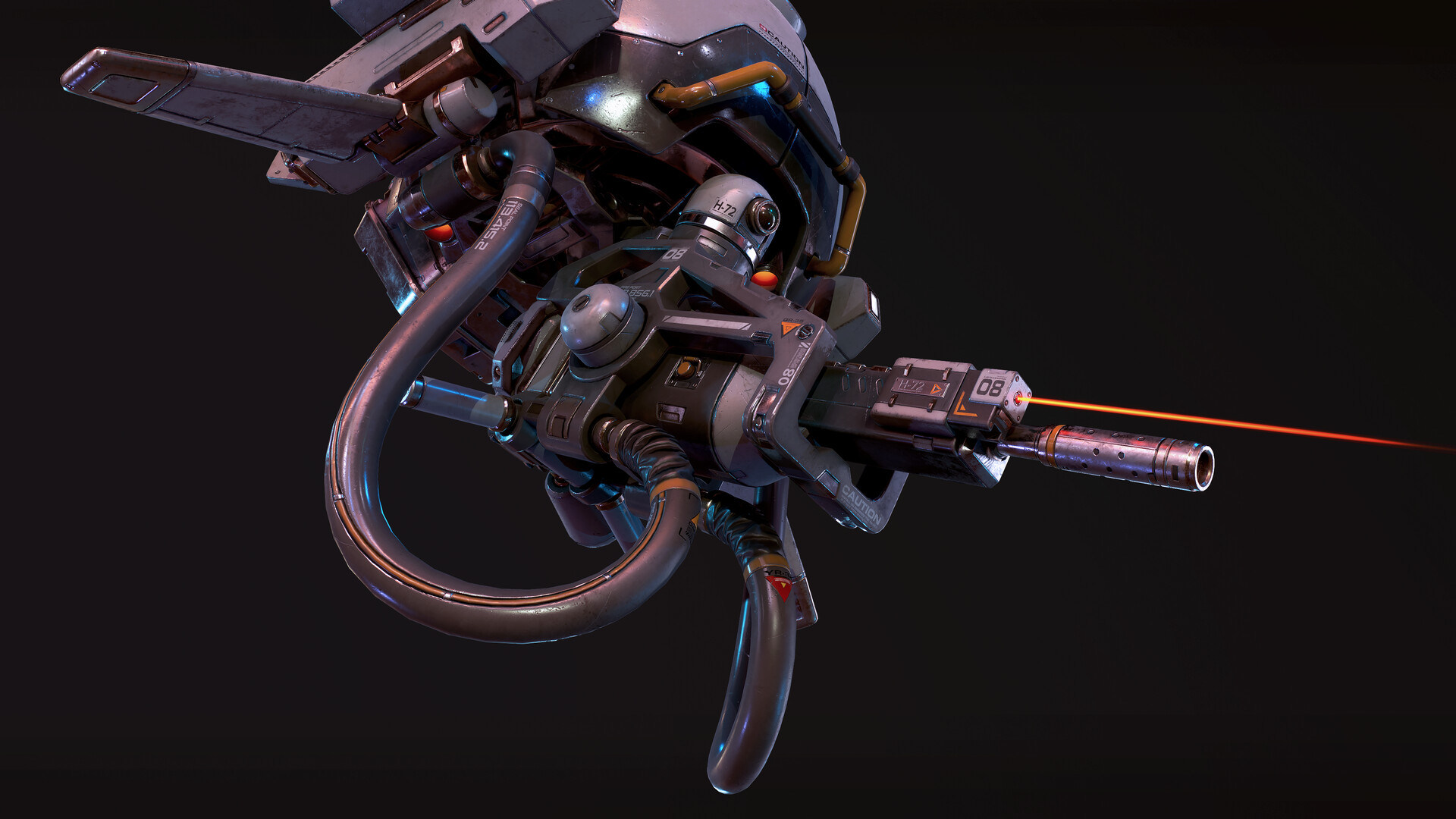 ArtStation Drone Turret artstation-drone-turret