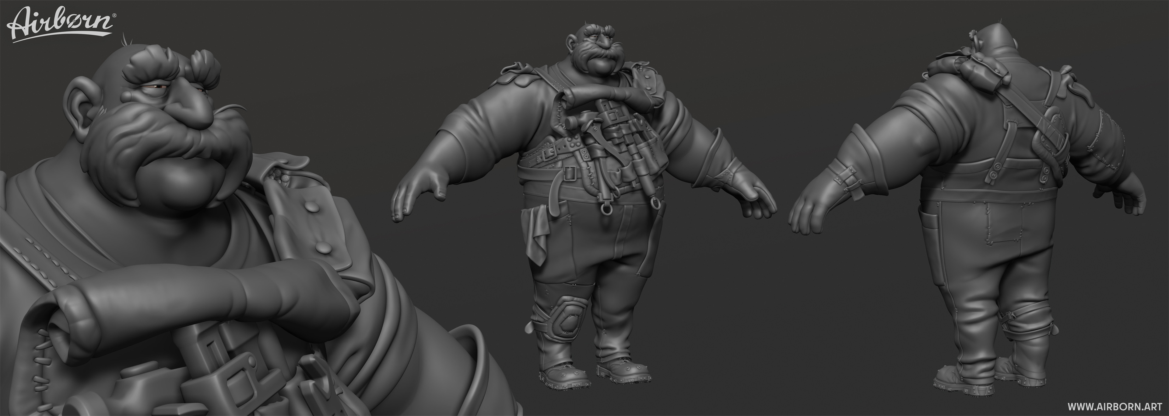 final highpoly in zbrush