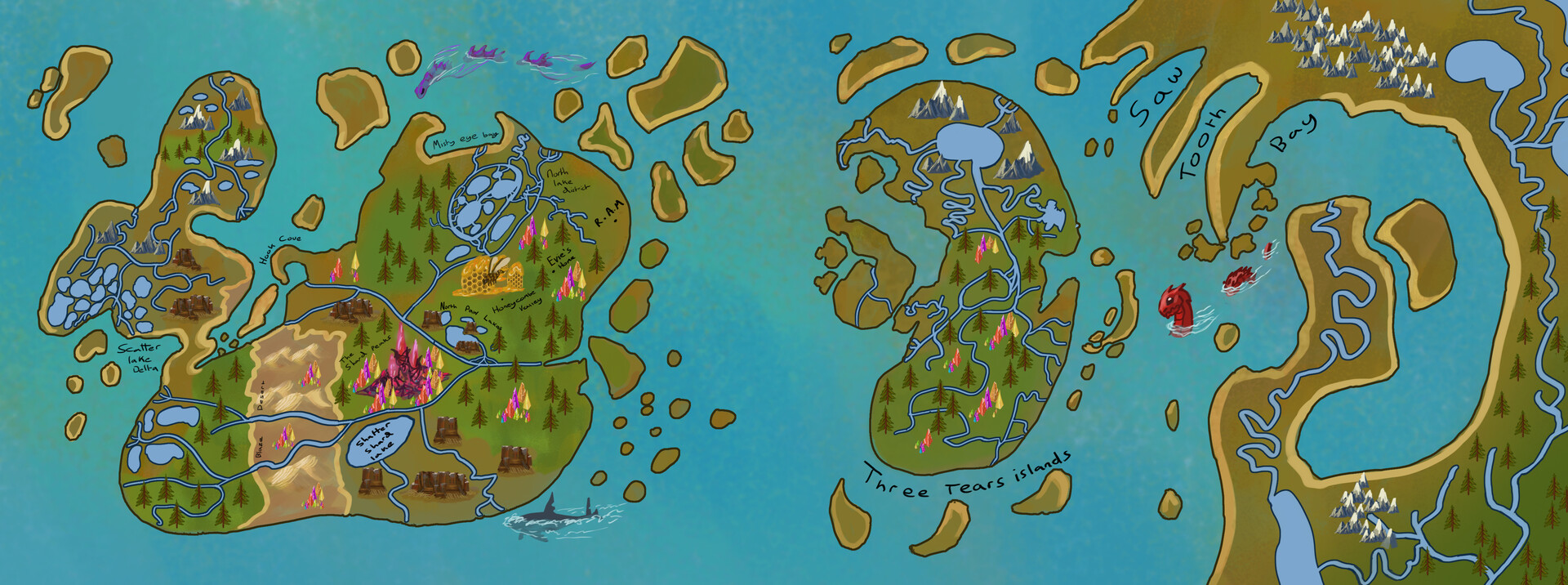 Chris Reilly Evie vs The Egg scapade Book illustration and vis dev