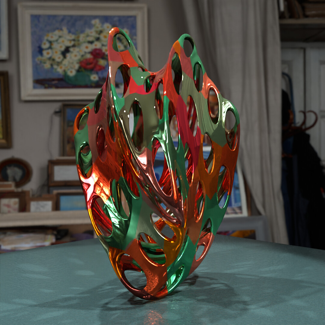 ArtStation 3D Organic Shape