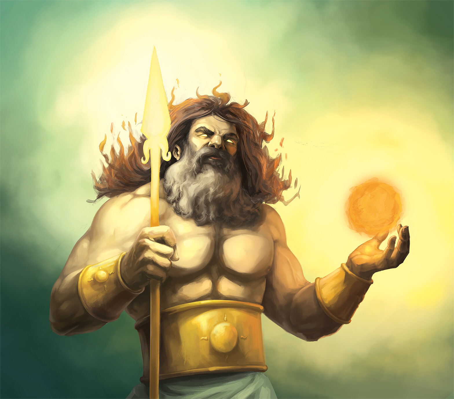 ArtStation Hyperion father of the sun