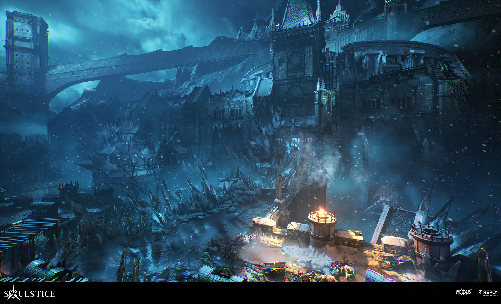 ArtStation - Soulstice - User Interface graphics