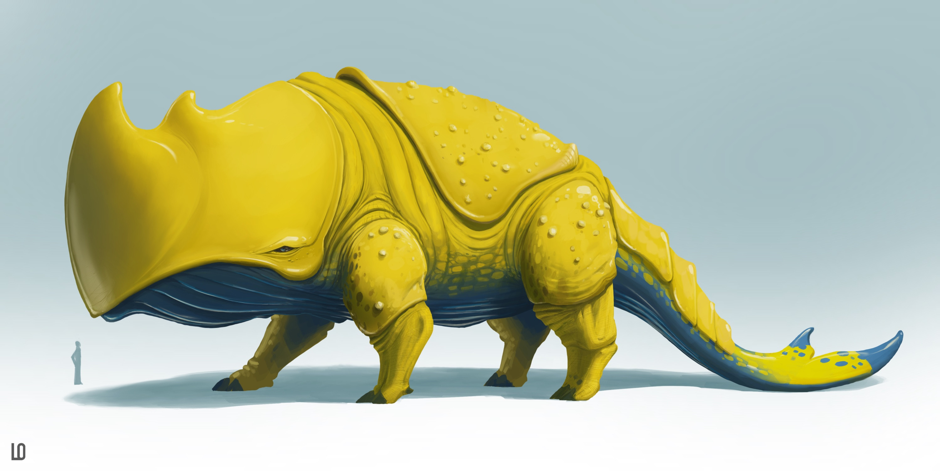 Big yellow rhino-whale V2 (3 hours)