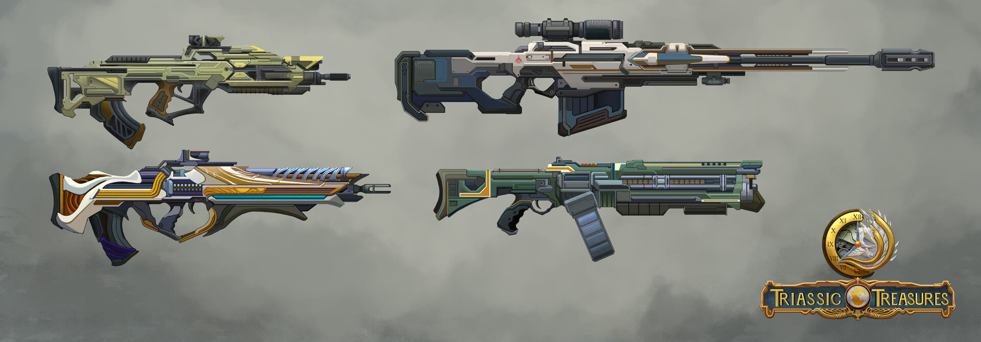 ArtStation - Rifle Concept