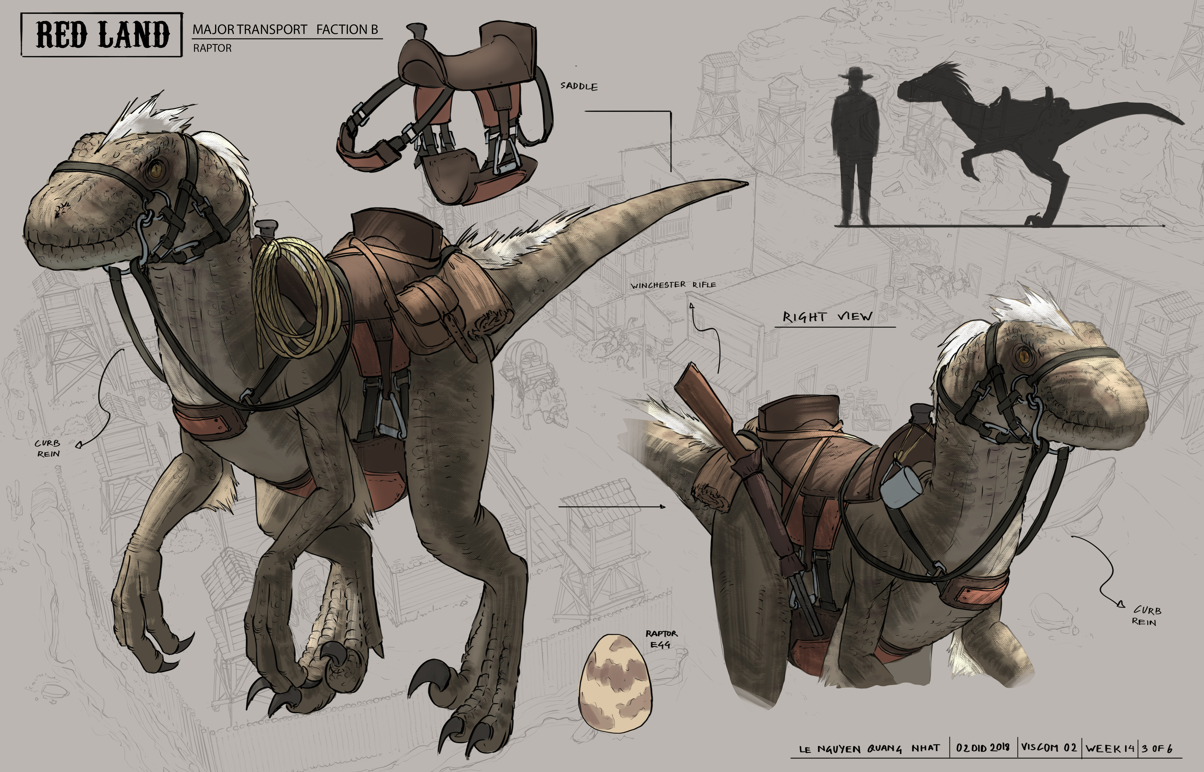 Dino ride Design