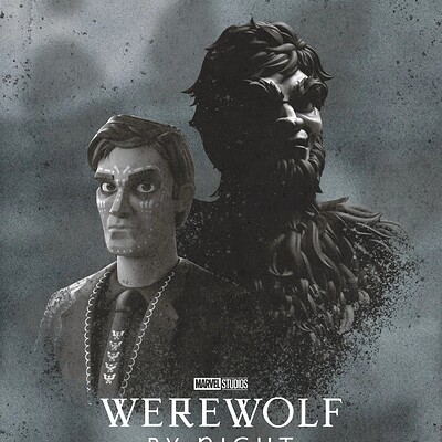 ArtStation - Werewolf By Night - Poster Art