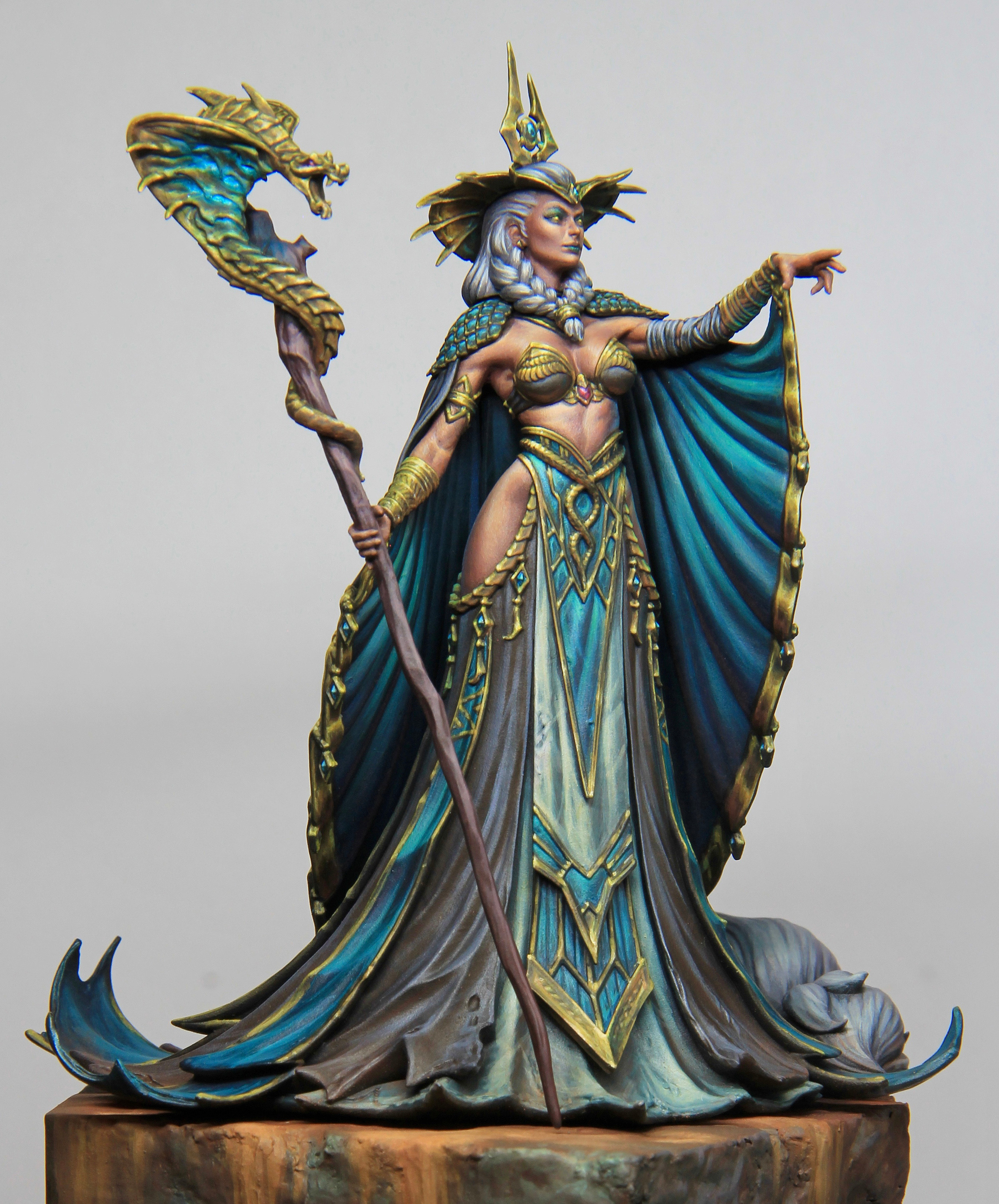 Actual Painted Miniature by Yisong Liu