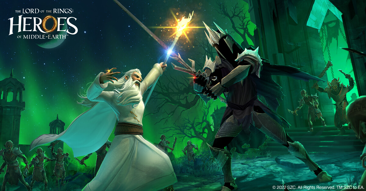 Art I made for The Lord of the Rings Heroes of Middle Earth EA