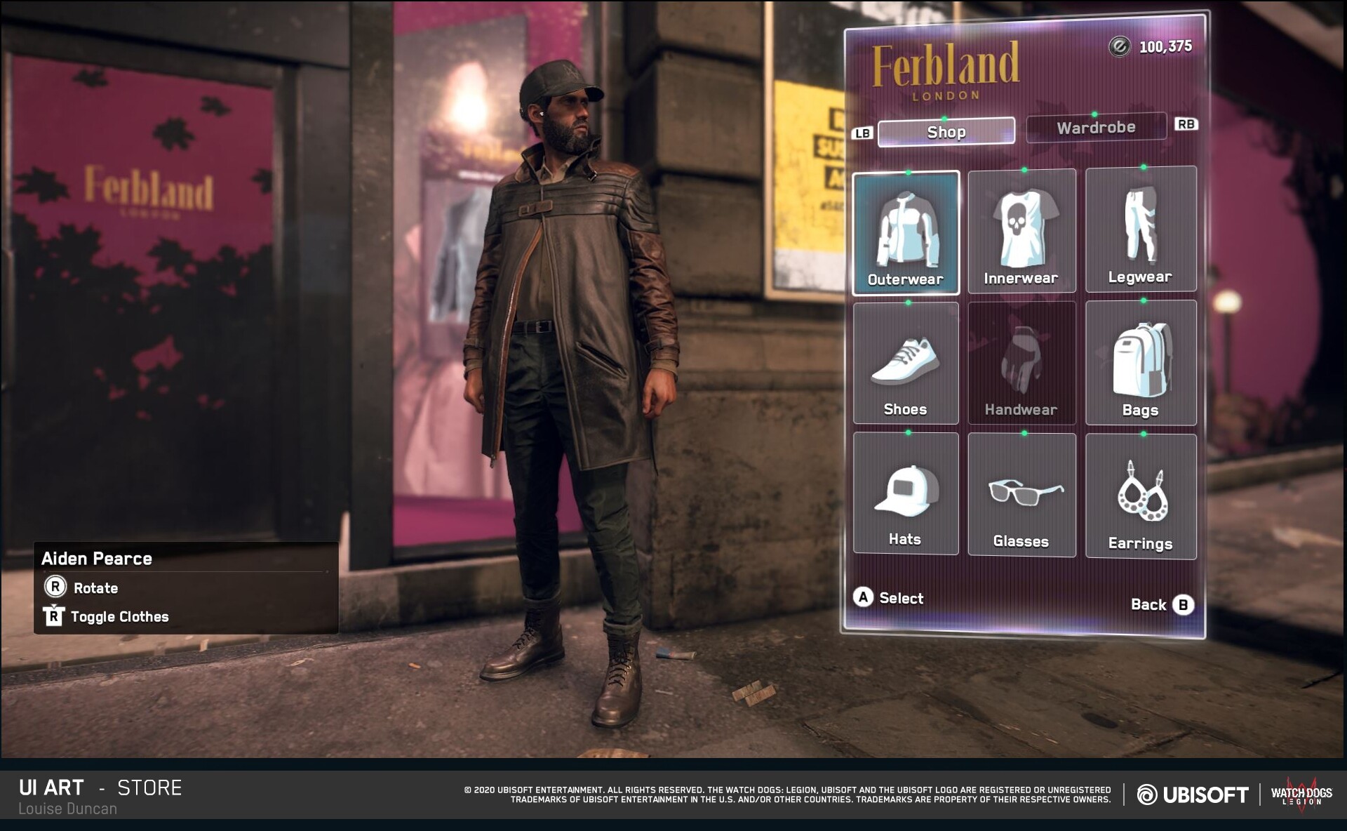 ArtStation - Watch Dogs Legion - Store